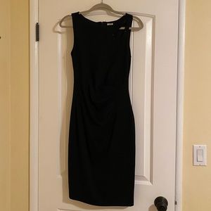 Cache Little Black Dress - teardrop shoulder